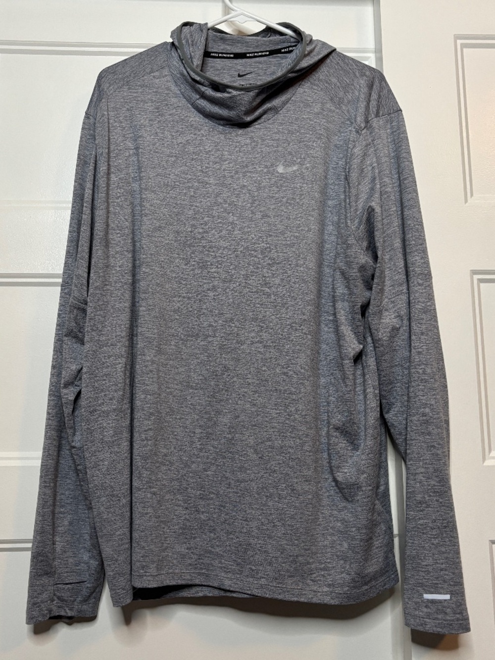 Nike Running Dri-Fit Lightweight Long Sleeve Hooded Shirt